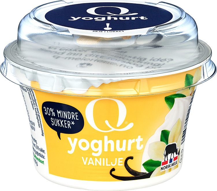 Q youghurt vanilje 150g