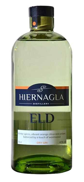 Eld hiernagla eld dry gin   40%   70cl