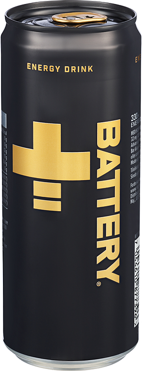 Battery energy drink sleek 24x33cl