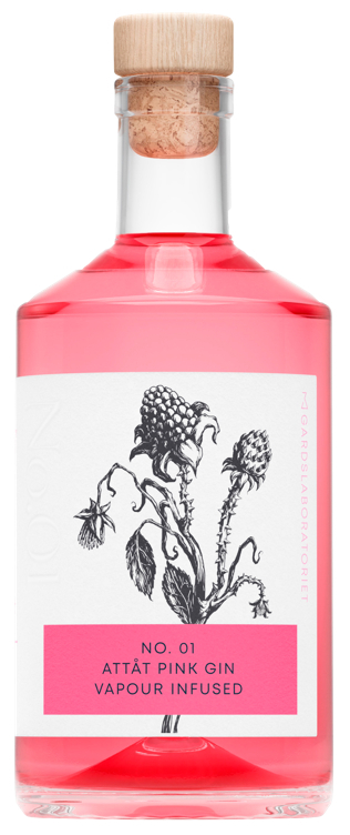 Attåt pink gin 43% 50cl