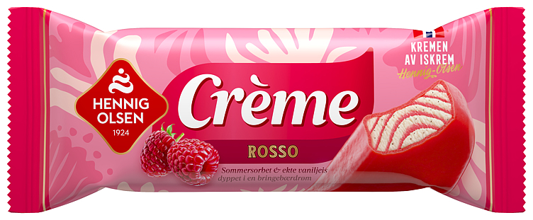 Crème rosso icecream and sorbet  94ml