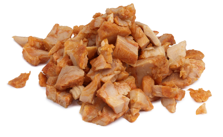 Kylling salatkjøtt basic krydret ternet singelfryst 2,5kg