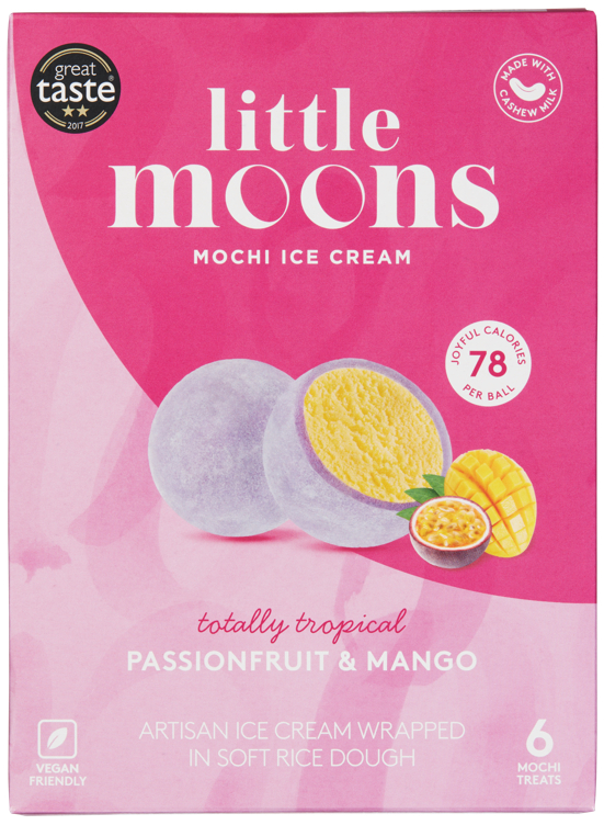 Frozen passion fruit ice cream mochi 192g 6pk