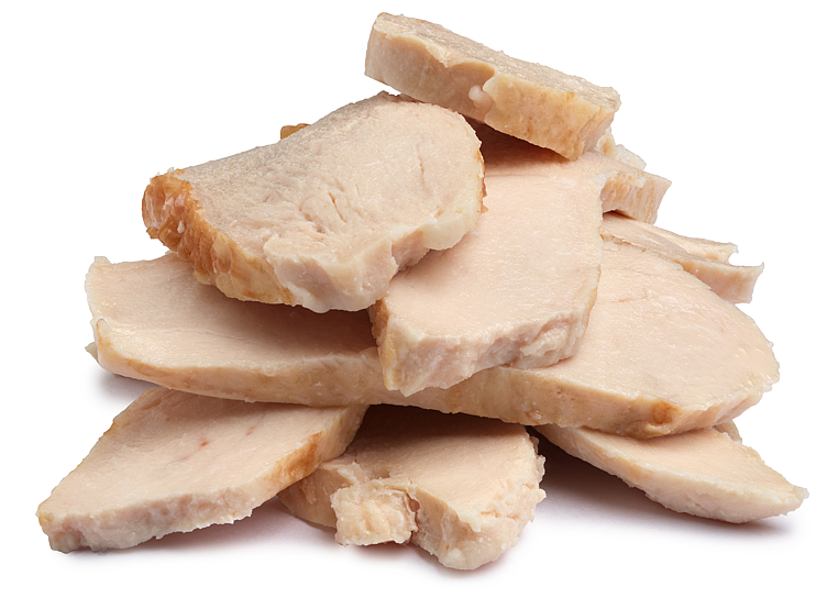 Chicken fillet fried&sliced natural  1kg