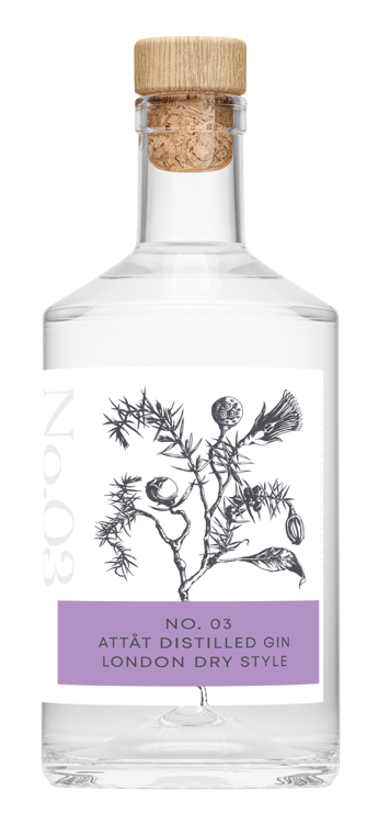 Attåt distilled gin 43% 50cl