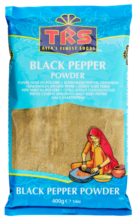Pepper svart malt 400g
