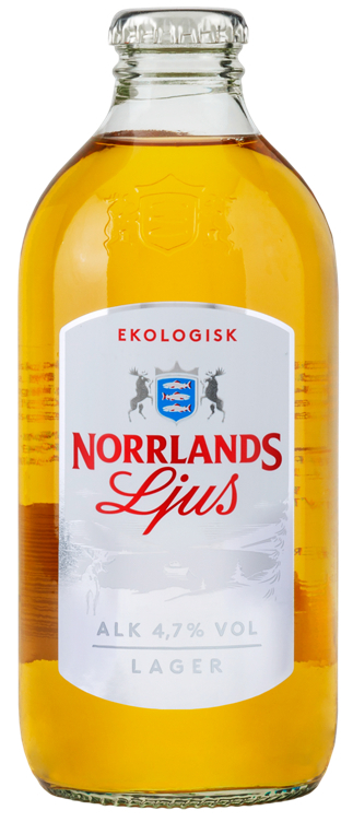 Norrlands ljus ekologisk 4,7% 24x33cl