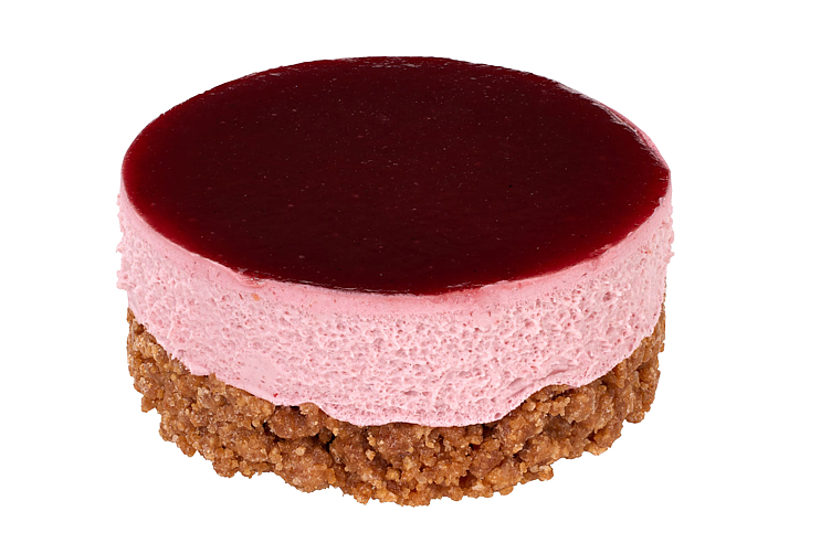 Vegan rasberry mousse crumble  15x70g   krt