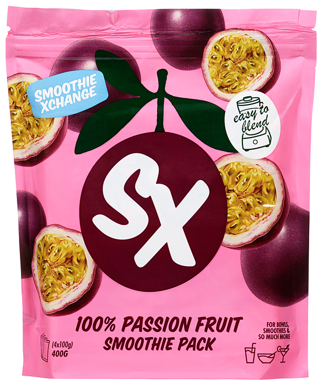 Pasjonsfrukt smoothie pack  400g