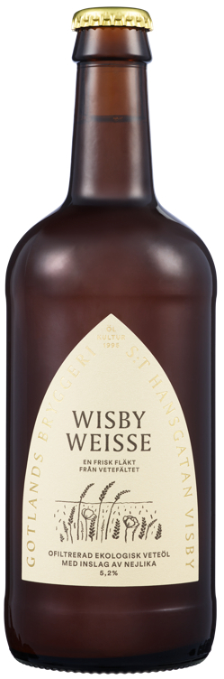 Wisby weisse ekologisk 5,2% 15x33cl