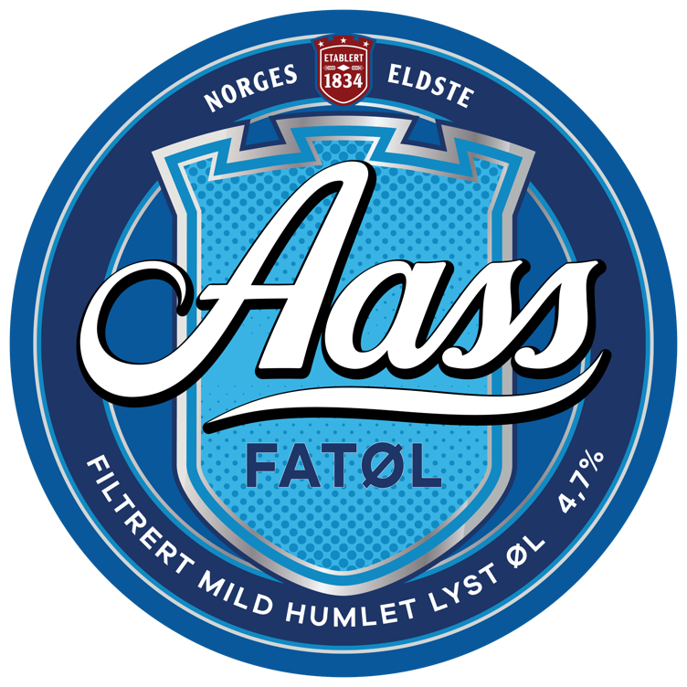 Aass fatøl stålfat  4,7%  20l
