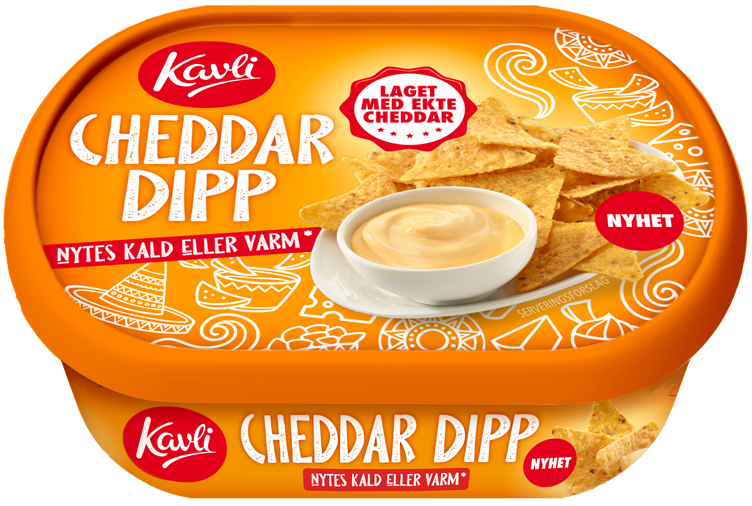 Cheddar dipp  180g