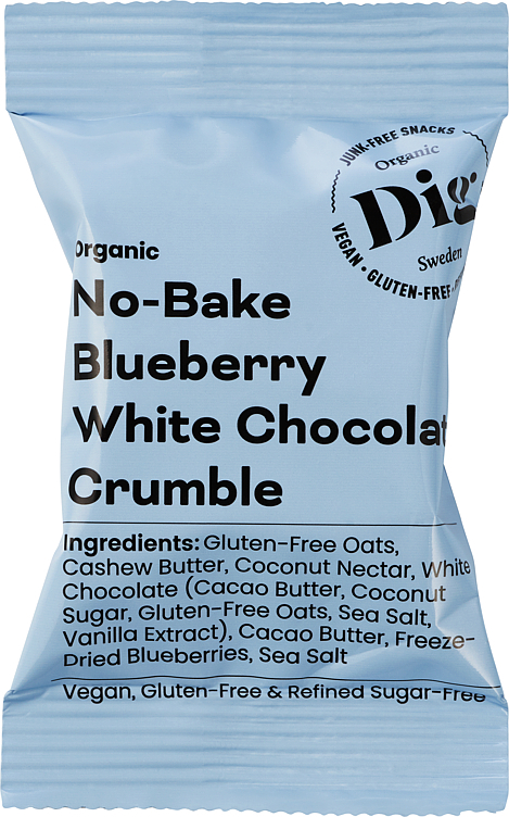 Dig chocolate blueberry crumble 35g