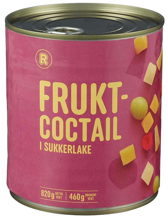 Fruktcoctail 820g
