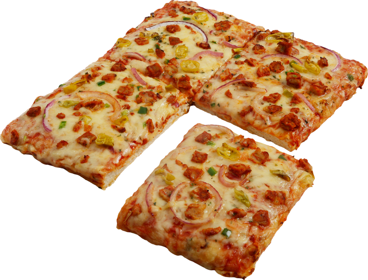 Firkantpizza spicy bqq chicken 12x700g