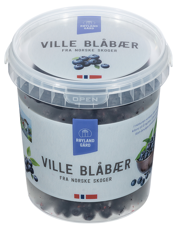 Blåbær frosne  400g