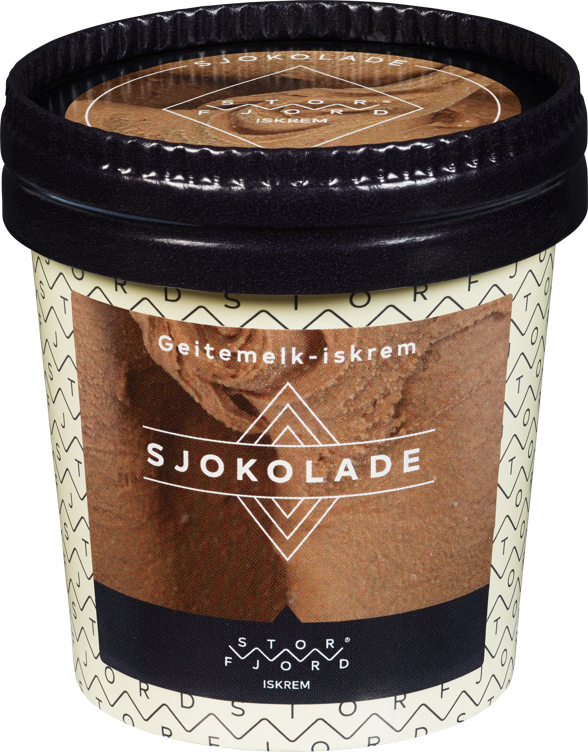 Fyldig sjokolade iskrem  12x140ml