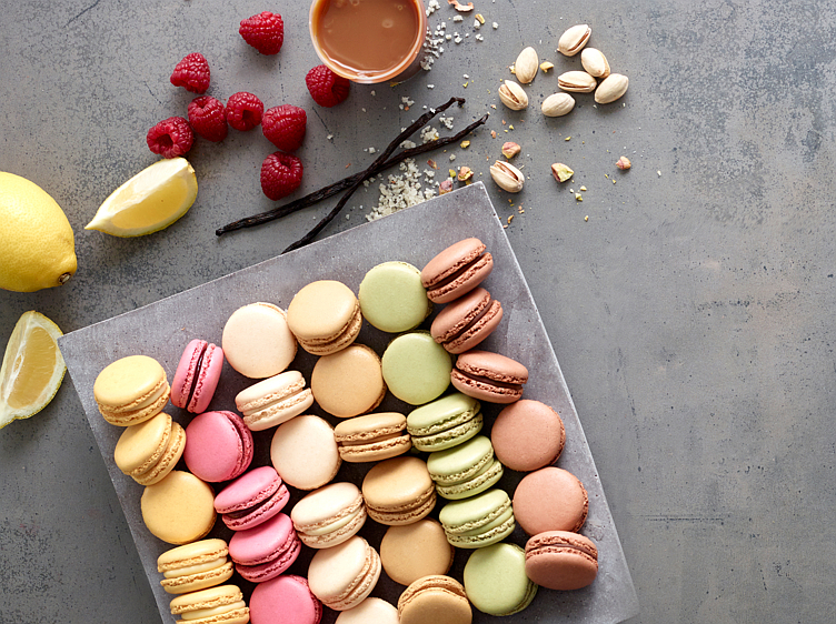 Makroner 12pk (6 varianter)  9stk