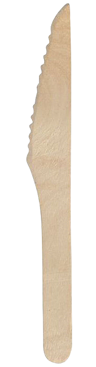 Wooden knife 16cm   100pcs
