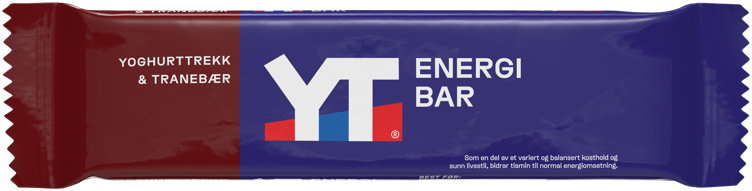 Yt energibar tranebær  45g