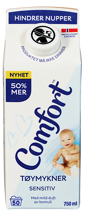 Comfort tøymykner sensitiv 750ml