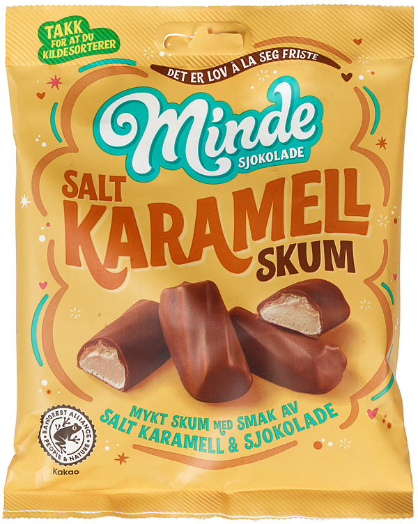 Minde salt karamell  140g