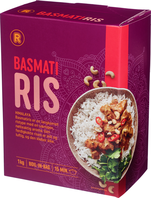 Basmatiris bib 8x125g 1kg