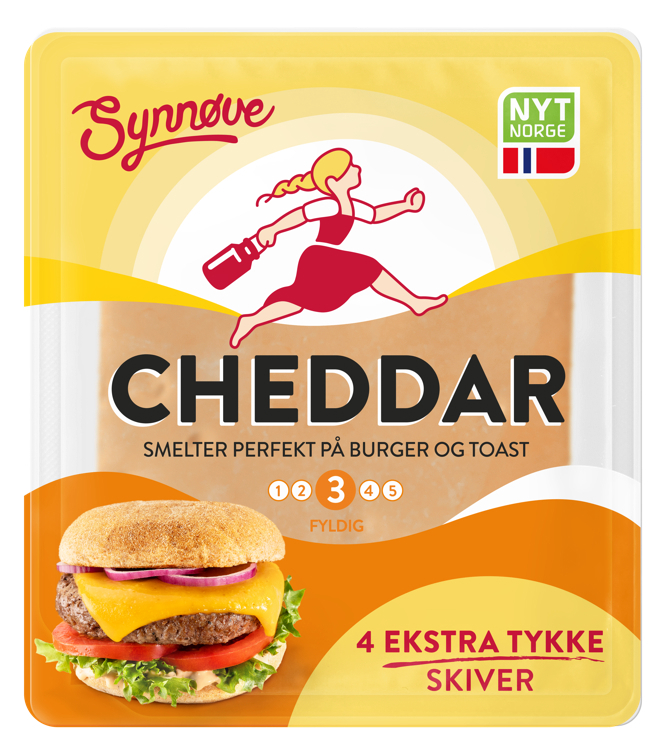 Cheddar skivet 100g