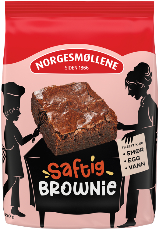 Saftig brownie 550g