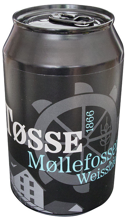 Tøsse møllefossen weissbier bx  4,7%  12x33cl