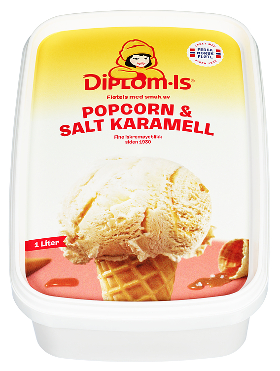 Popcorn salted caramel 1l