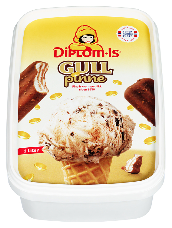 Gullpinne 1l