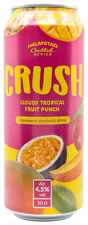 Halmstad crush tropical   4,5%   24x50cl