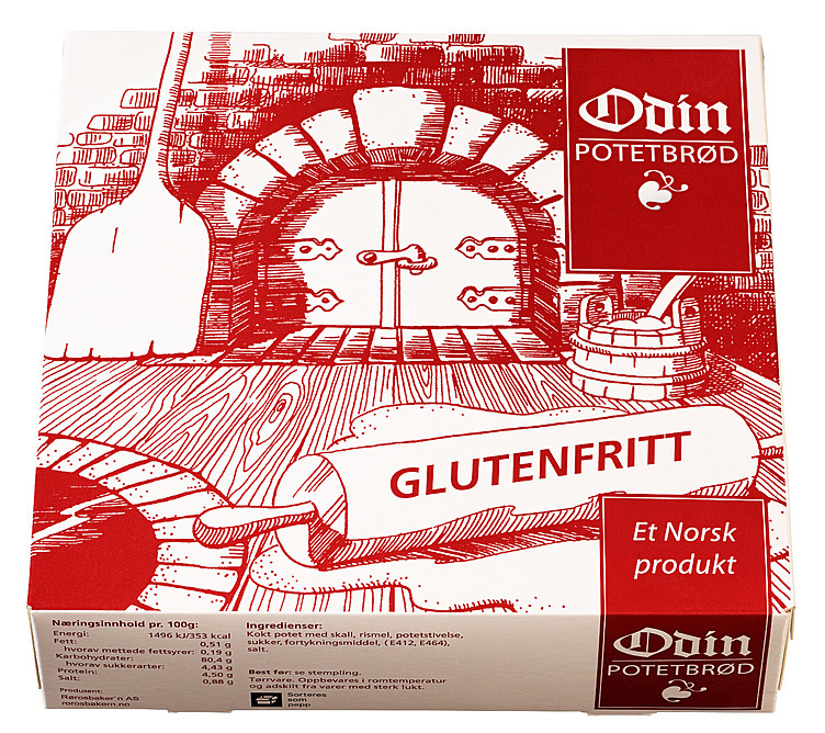 Odin flatbrød glutenfri  280g