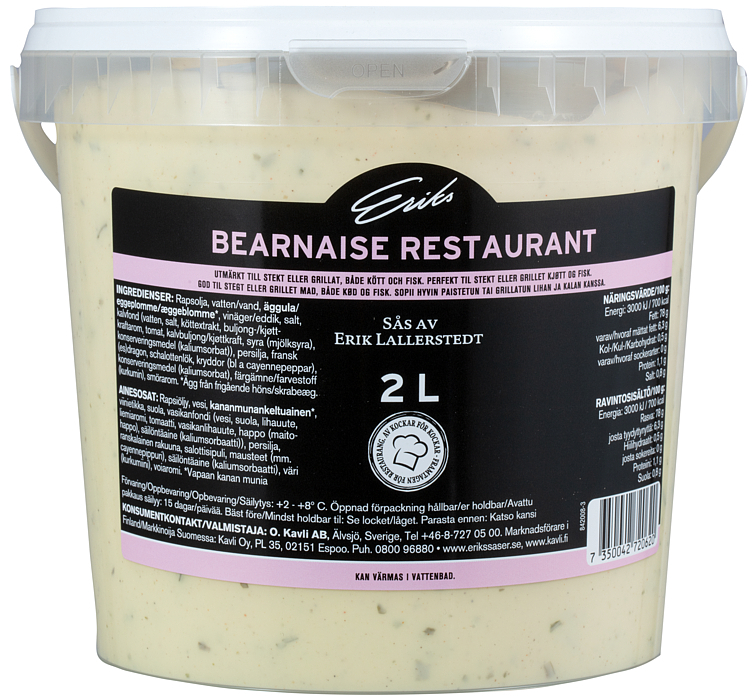 Bearnaise restaurant  2l