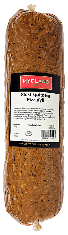 Stekt kjøttdeig pizzafyll frys   kg