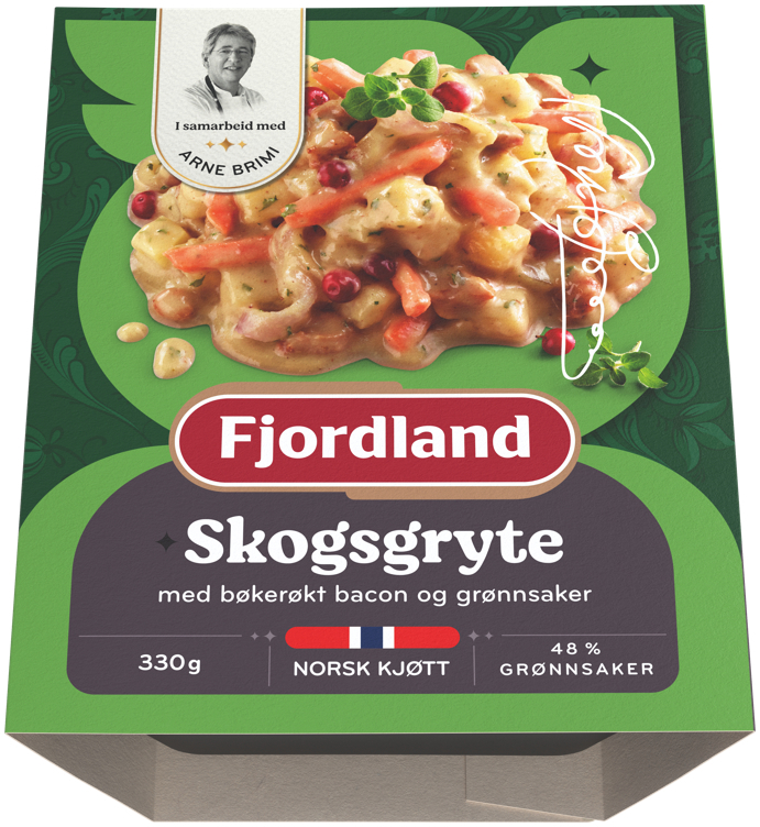 Brimis forest stew with bacon in bowl 330g