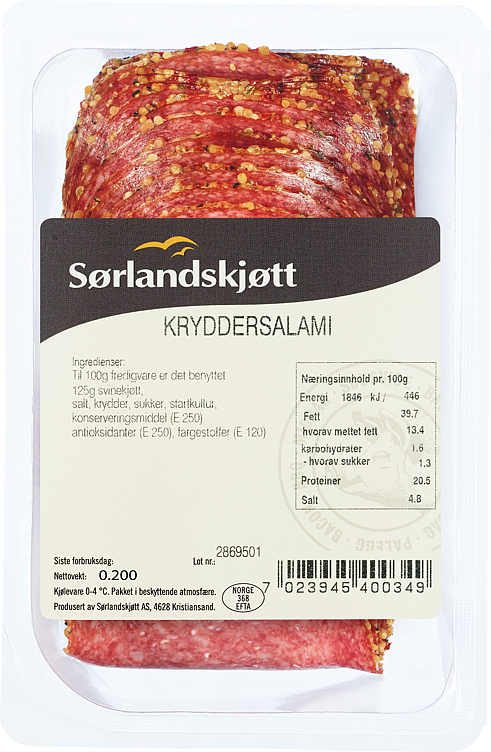 Kryddersalami  200g