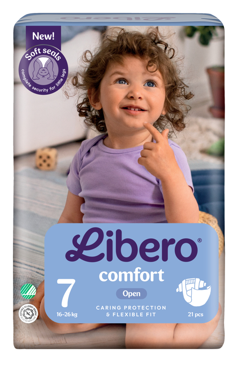 Libero comfort 16–26kg str 7 21stk