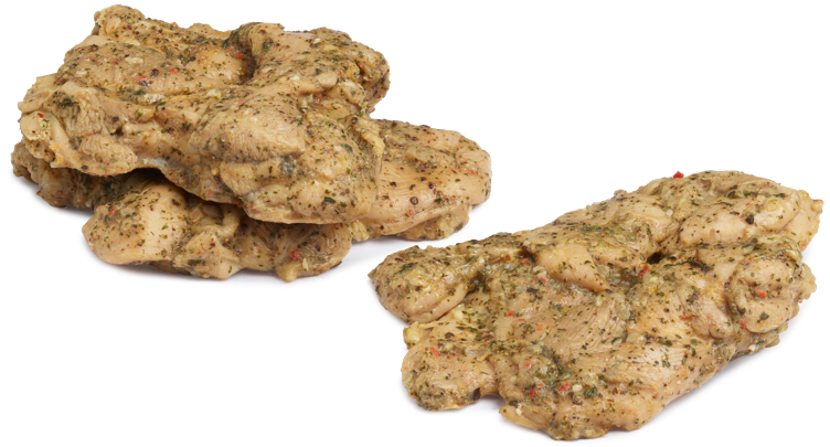 Chicken legfilet herbs and garlic grilled ready-to-eat 2,5kg