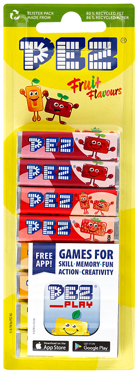 Pez tabl.refill drops   8-pk.   68g