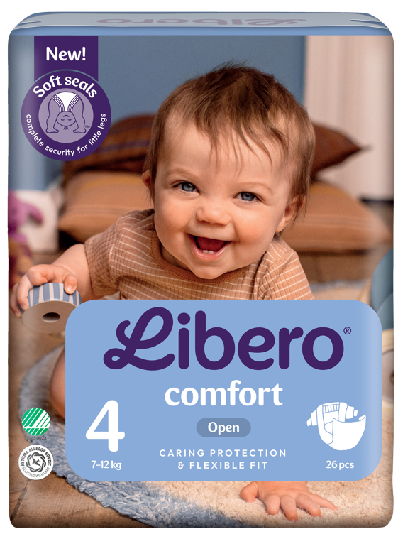 Libero comfort 7–12kg str 4 26stk
