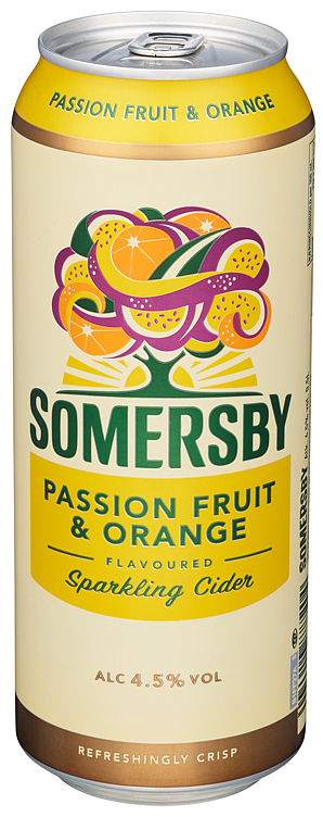 Somersby passionfruit/orange  4,5%  24x50cl