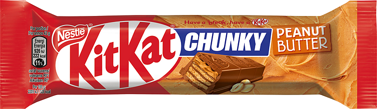 Kitkat chunky peanut butter  42g