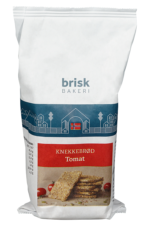 Knekkebrød med tomat glutenfri 150g