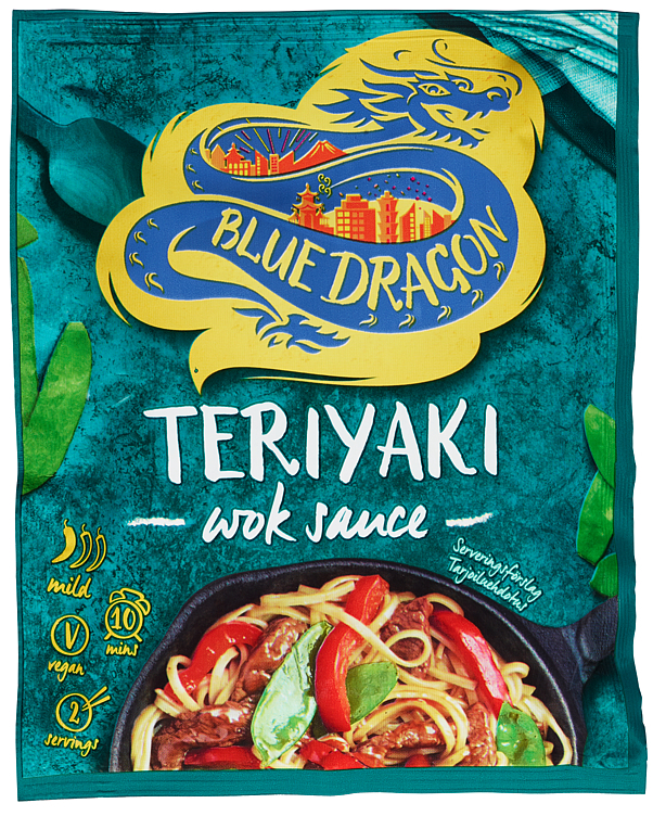 Blue dragon woksaus teriyaki 120g