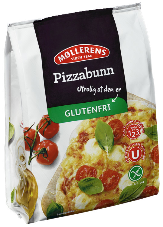 Pizzabunn glutenfri  300g