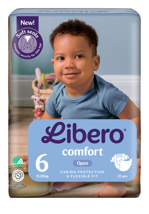 Libero comfort 13–20kg str 6 22stk