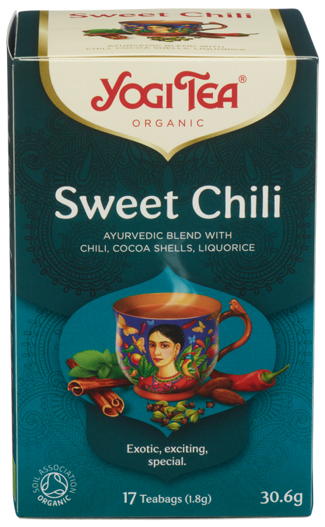Tee sweet chili organic  17bags  31g