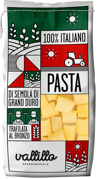 Pasta mezzi paccheri  500g